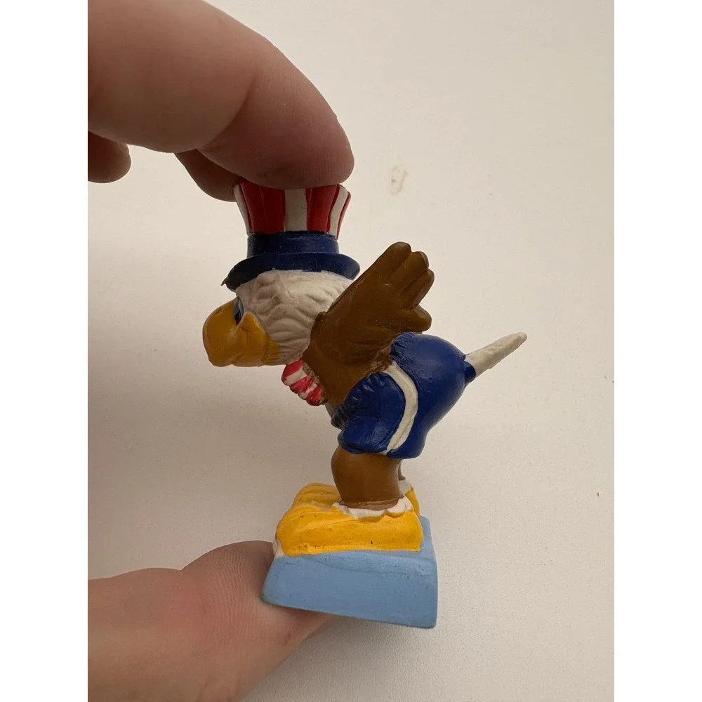 Vintage 1984 LA Olympics‎ Sam Mascot Figurine One Size Multi Color Berrie